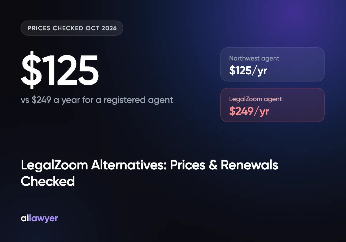 LegalZoom Alternatives: Prices & Renewals Checked