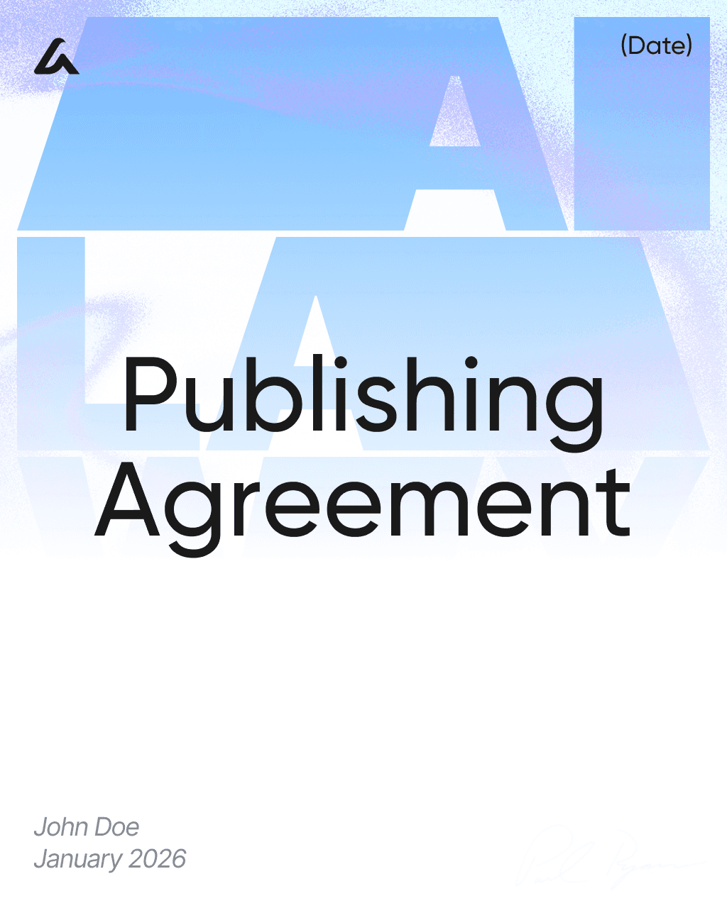 Publishing Agreement