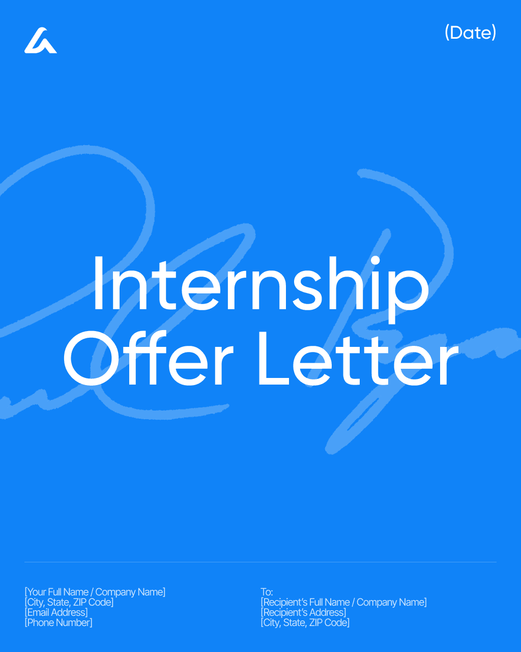 Internship Offer Letter