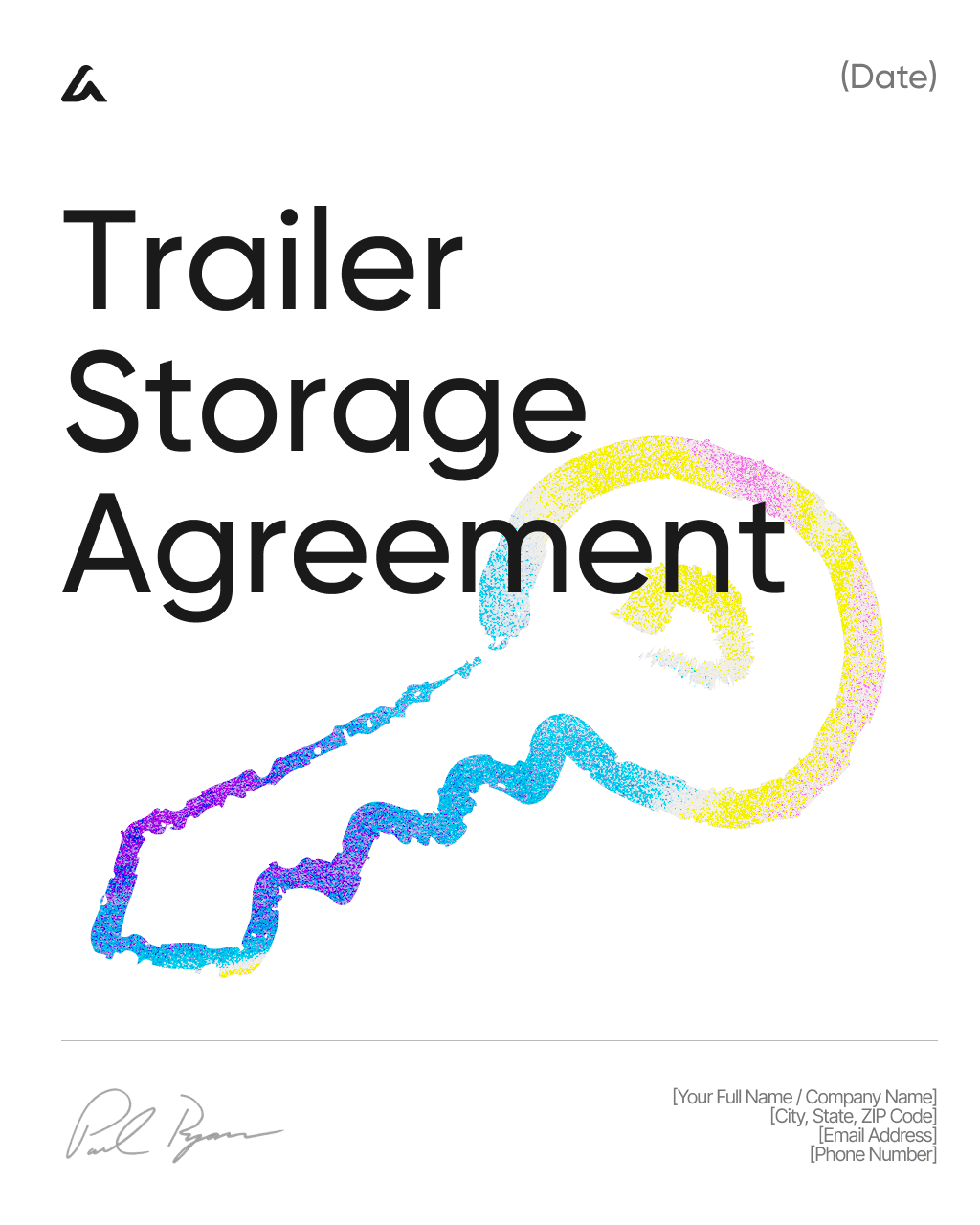 Trailer Storage Agreement