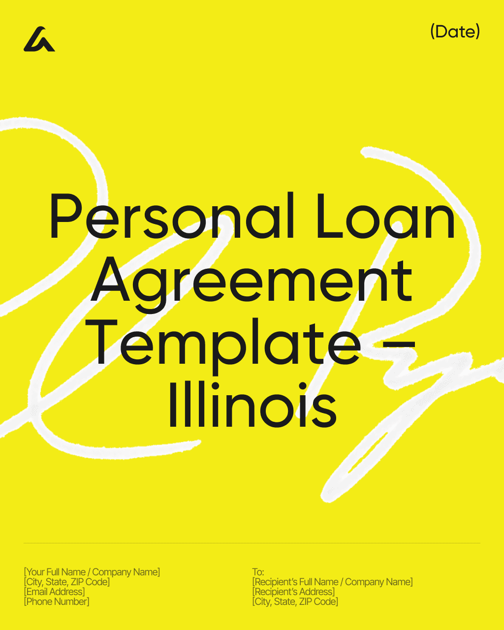 Personal Loan Agreement Template – Illinois
