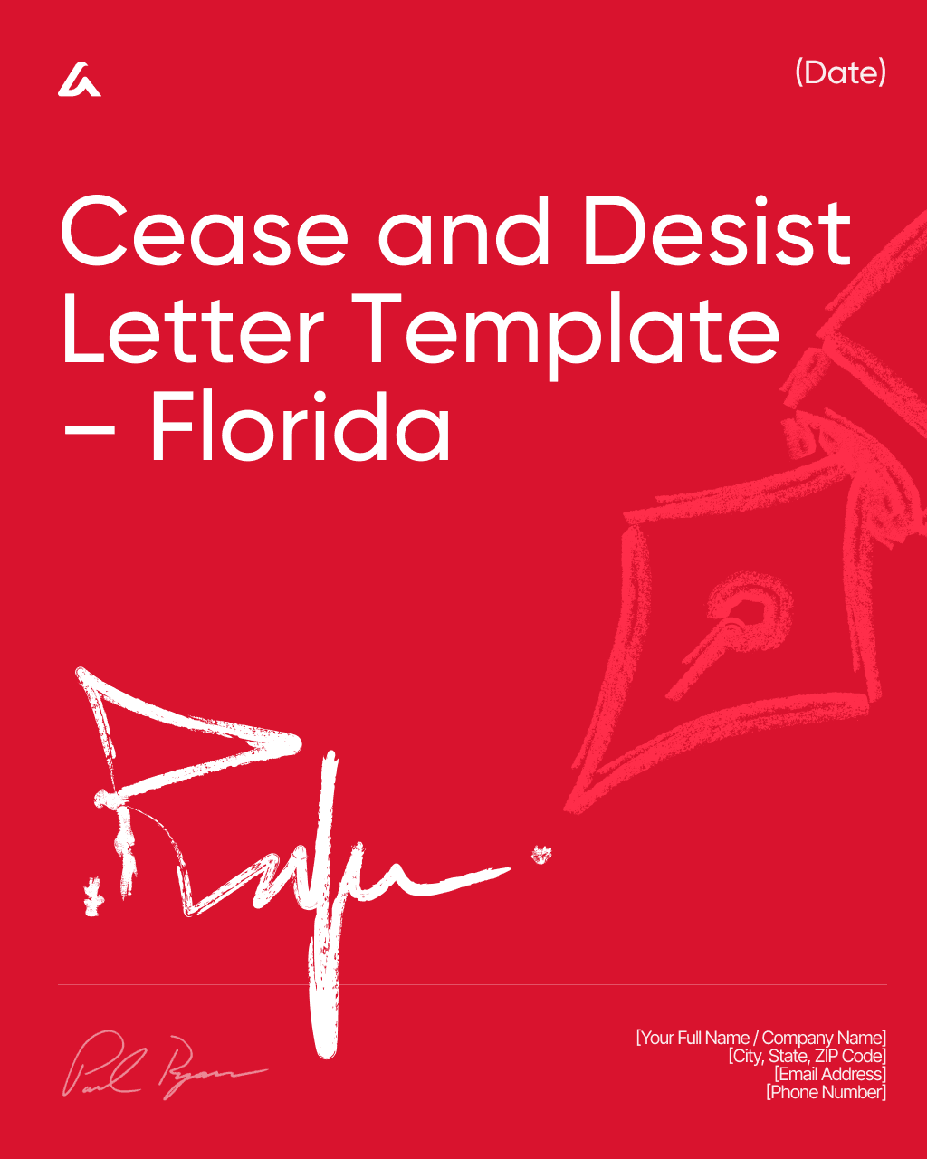 Cease and Desist Letter Template – Florida