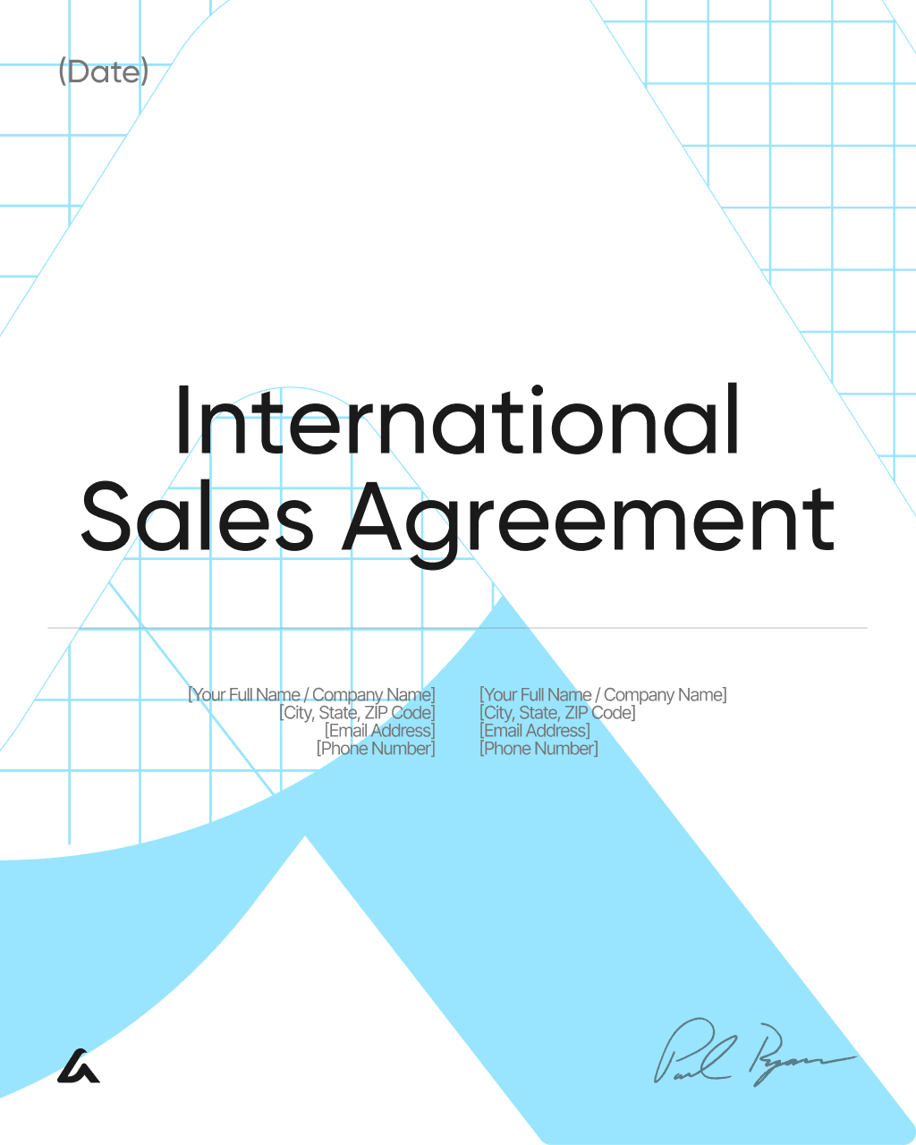 International Sales Agreement