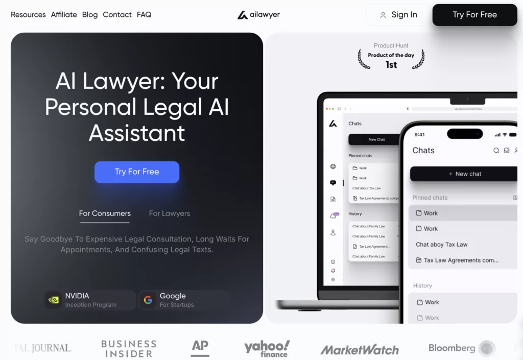 AI Lawyer Interface