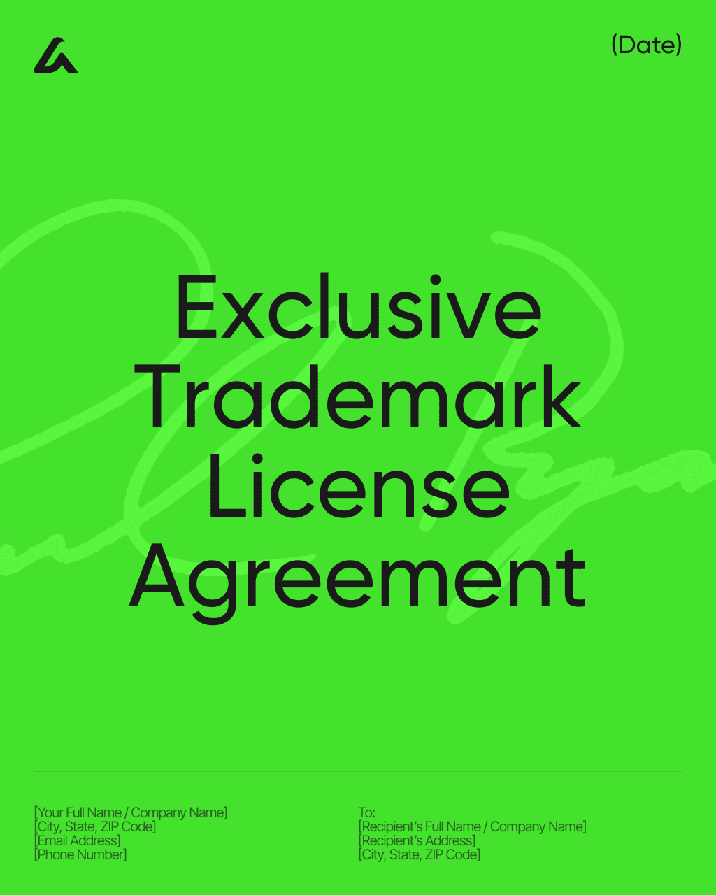 Exclusive Trademark License Agreement
