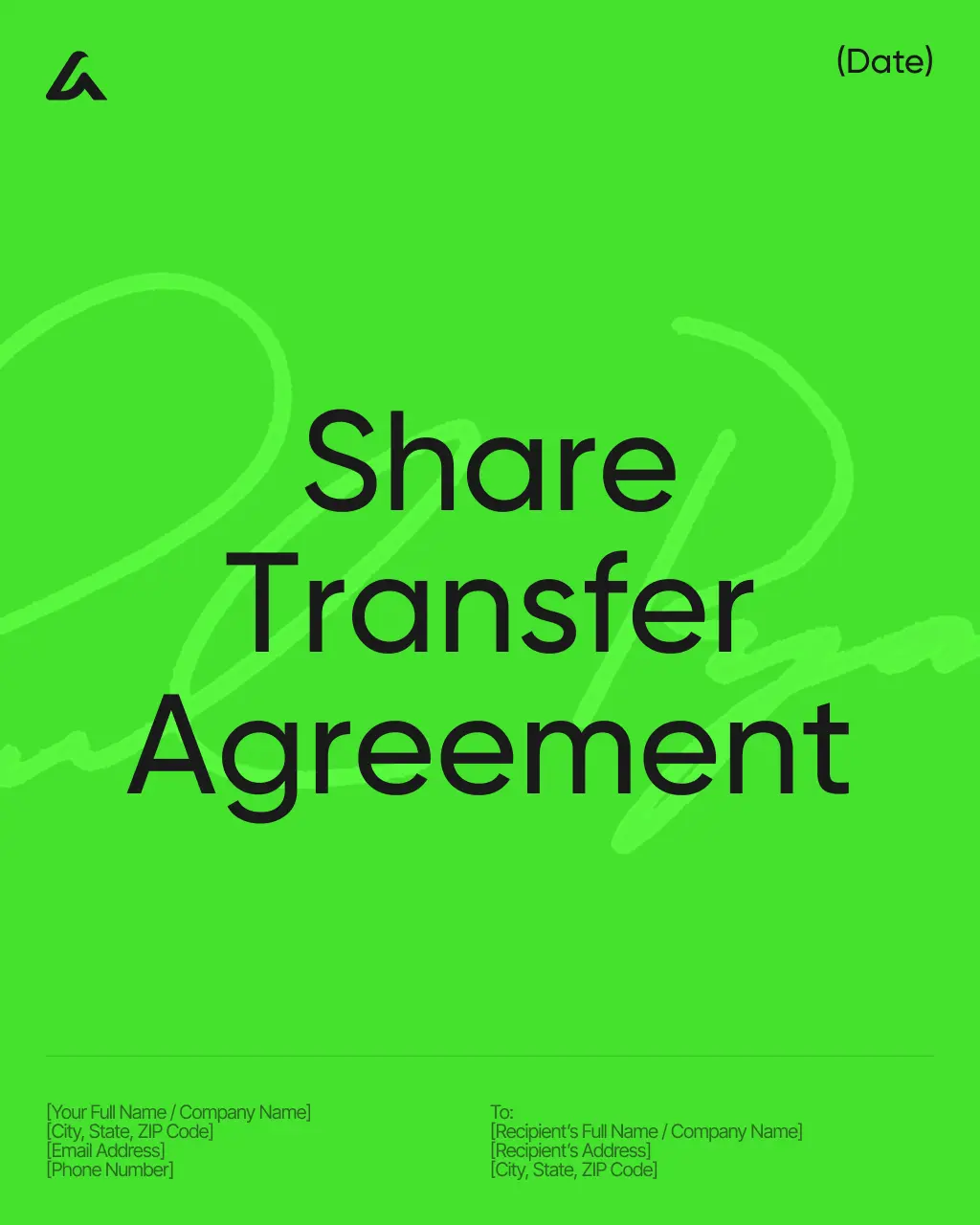 Share Transfer Agreement