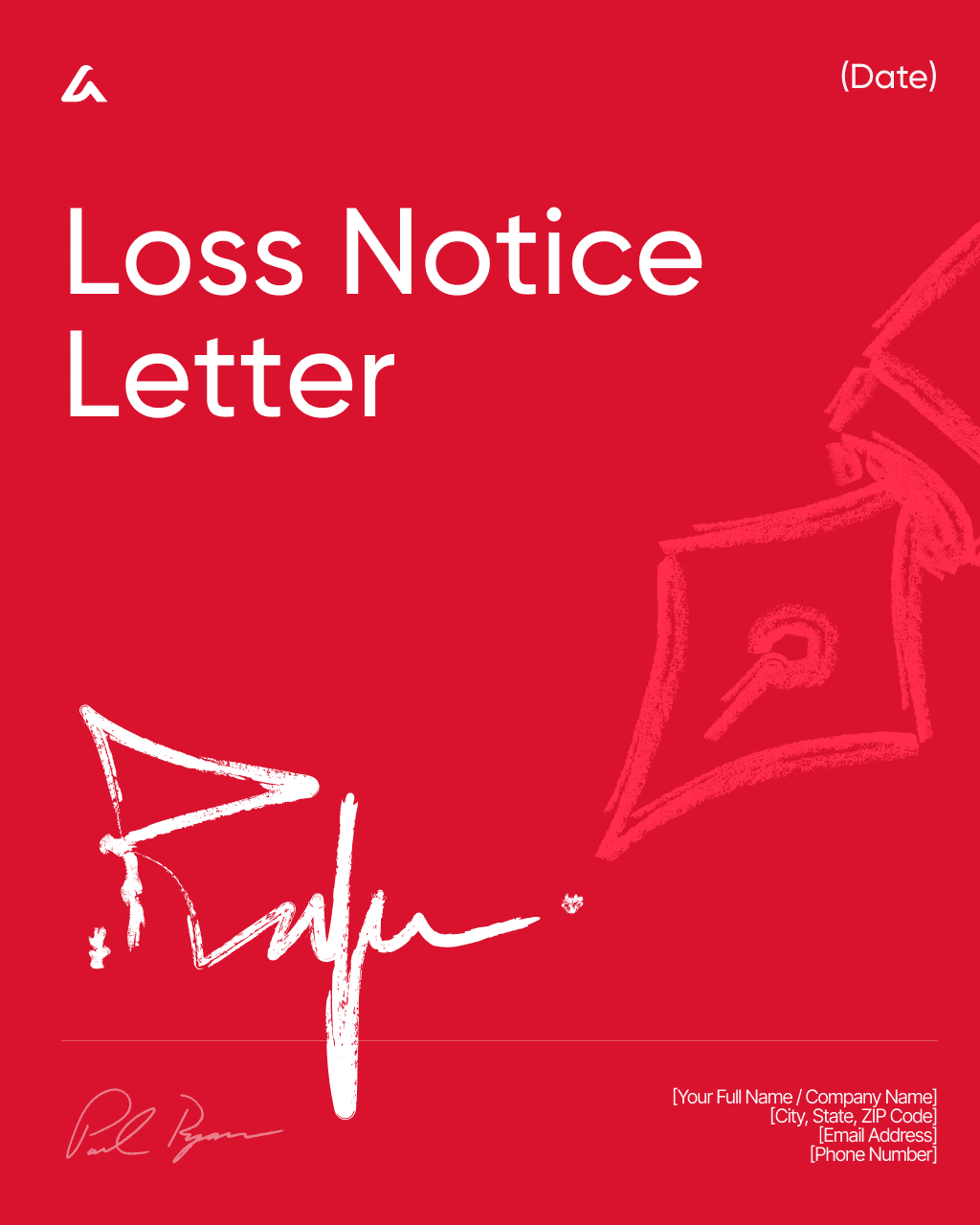 Loss Notice Letter