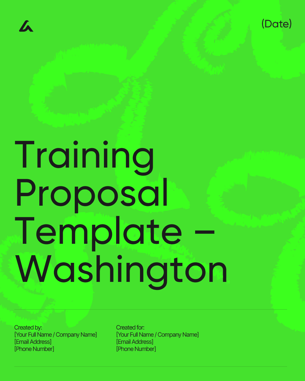 Training Proposal Template – Washington