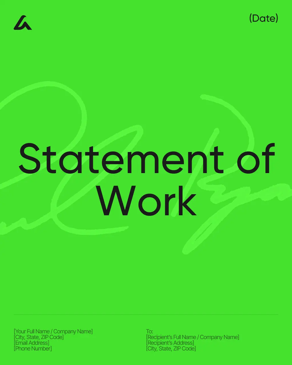 Statement of Work 
