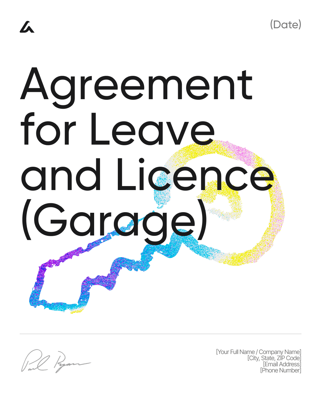 Agreement for Leave and Licence (Garage)