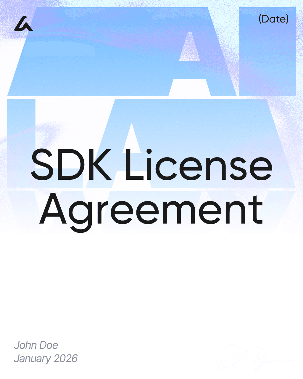SDK License Agreement