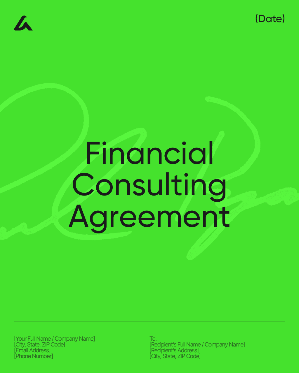 Financial Consulting Agreement 