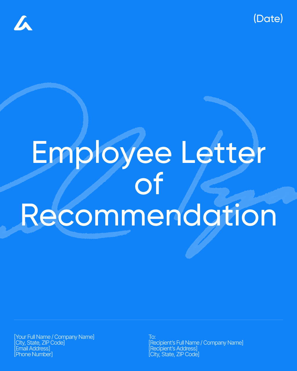 Employee Letter of Recommendation
