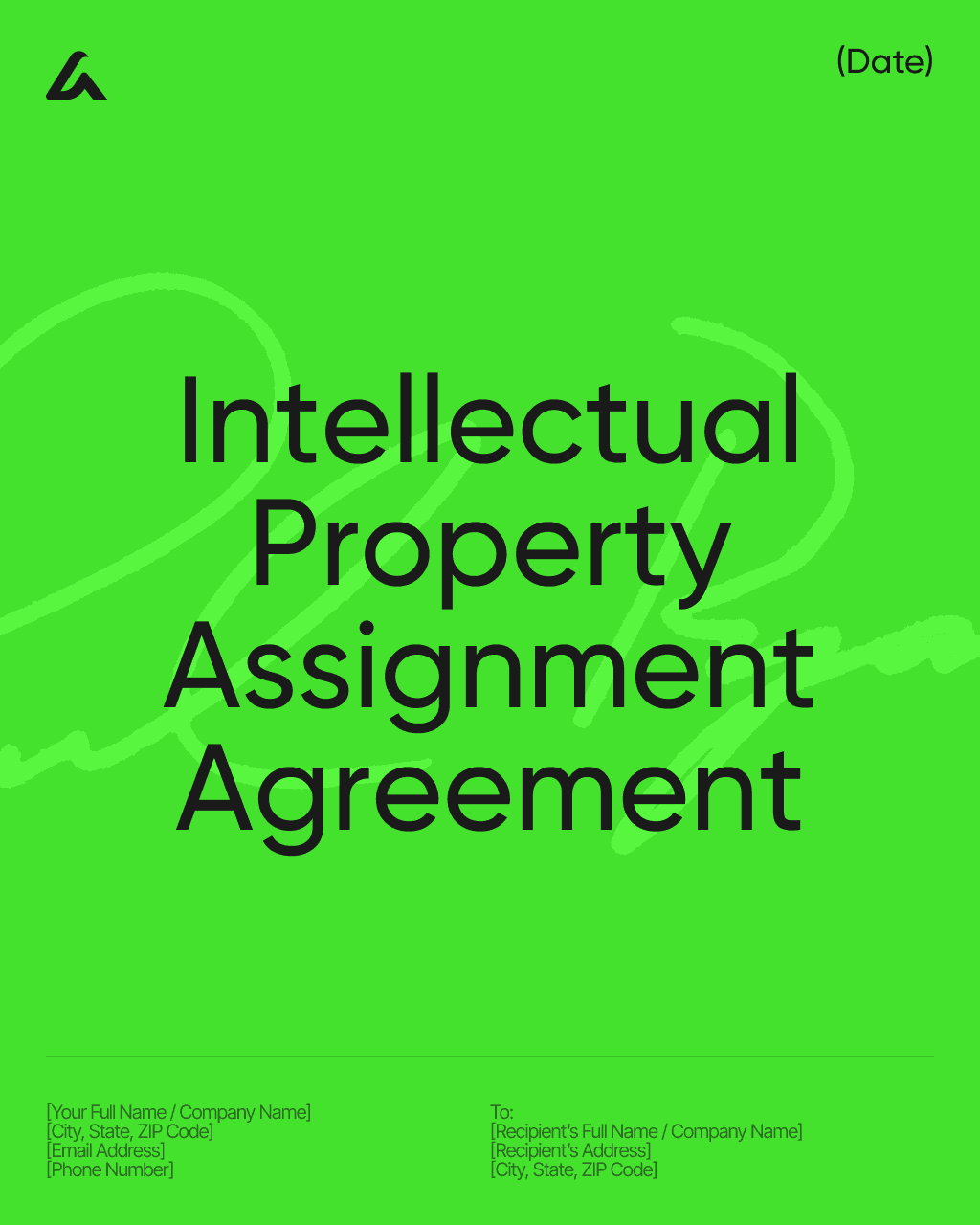 Intellectual Property Assignment Agreement