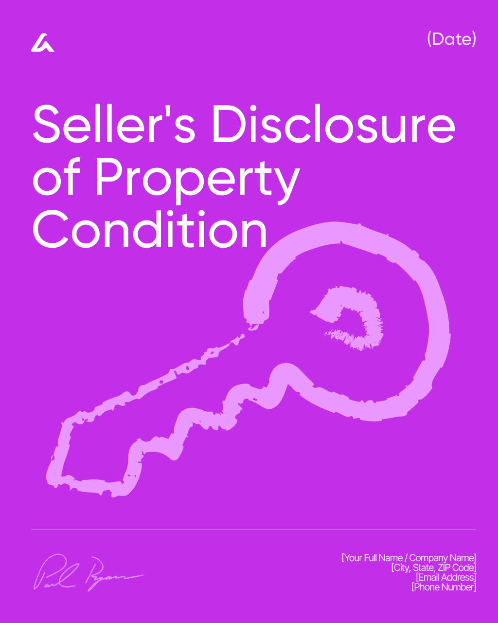 Seller's Disclosure of Property Condition