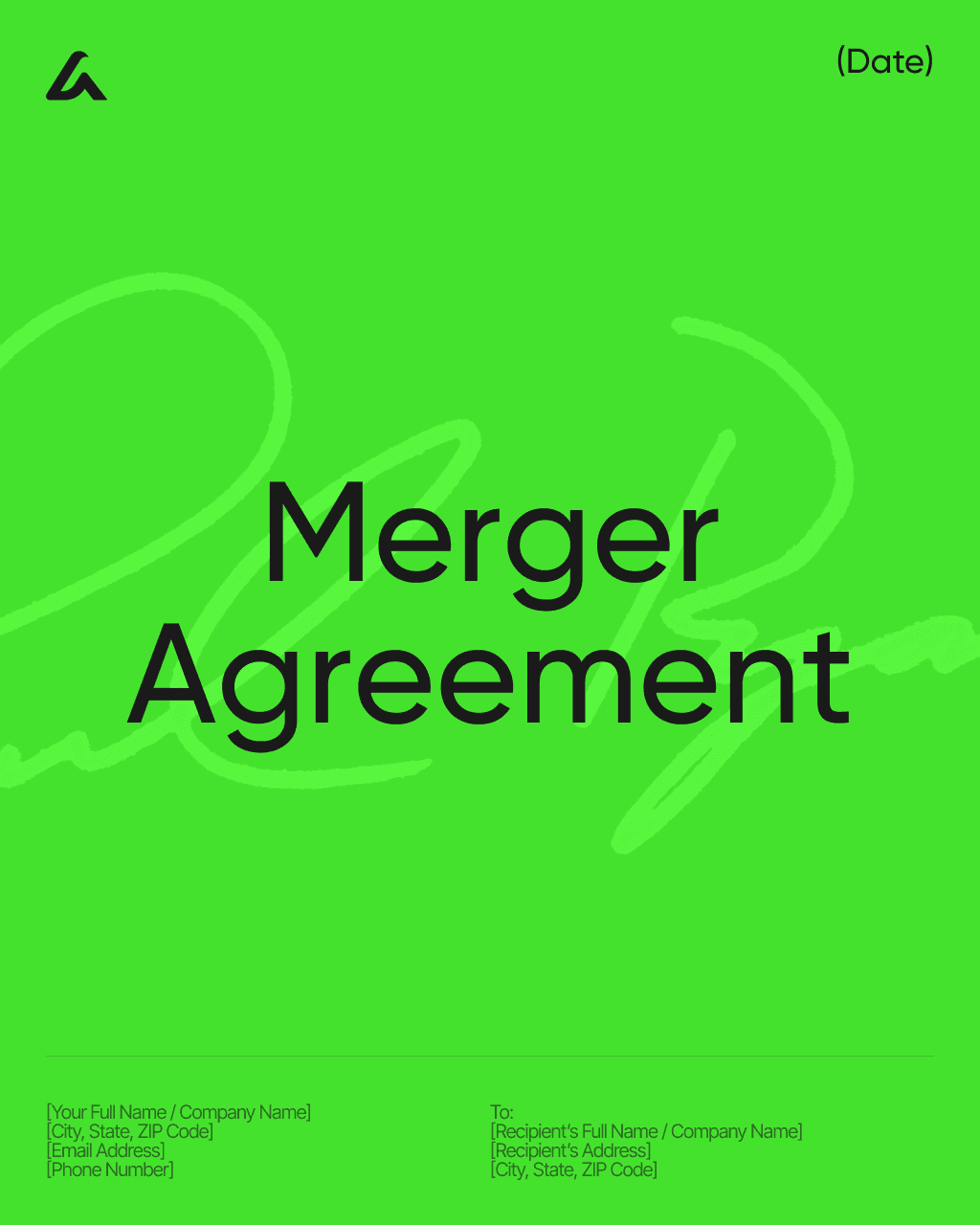 Merger Agreement
