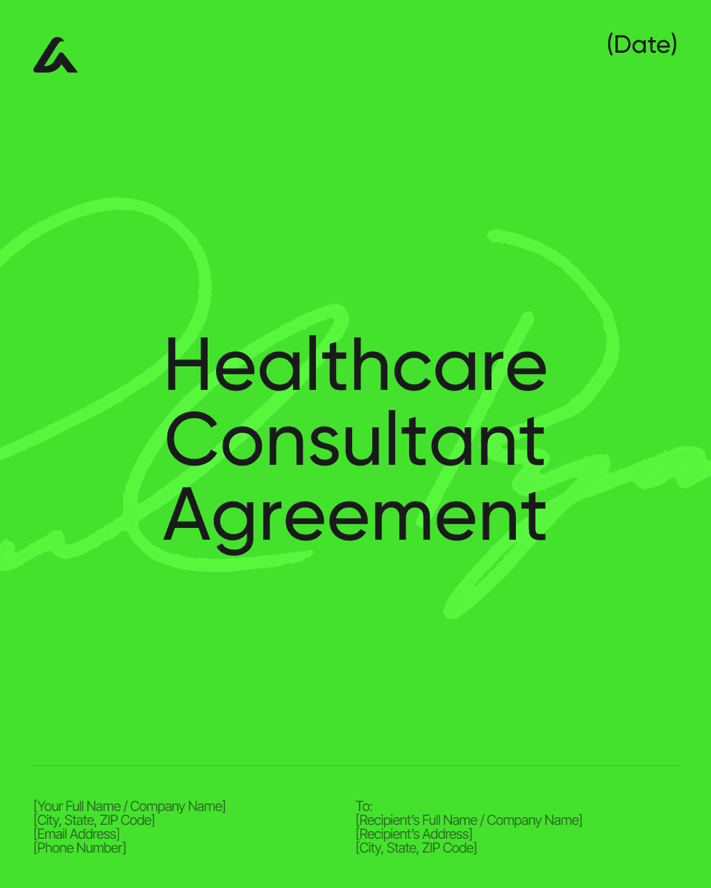 Healthcare Consultant Agreement