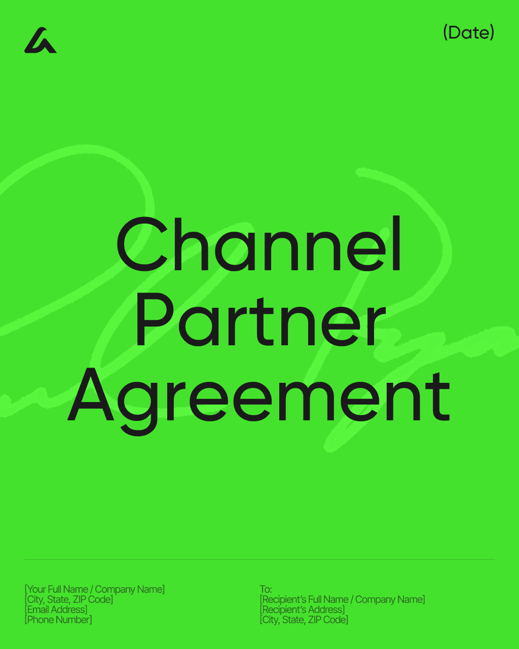 Channel Partner Agreement