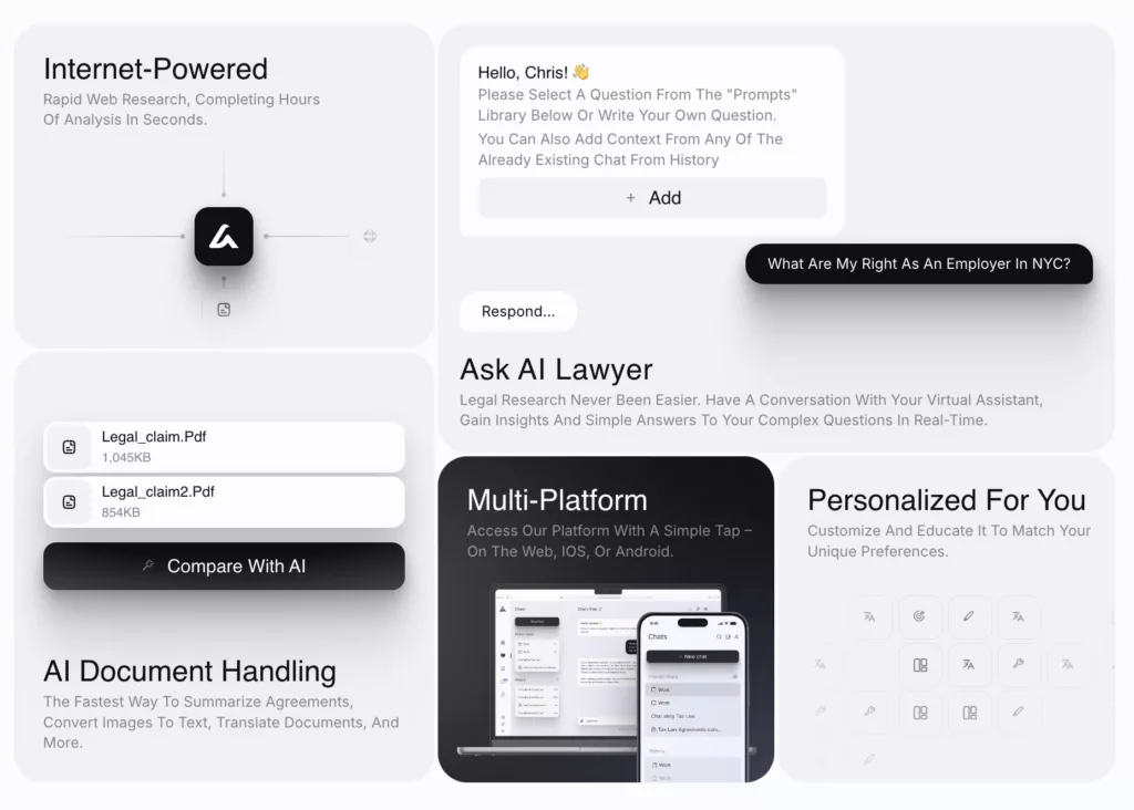 AI Lawyer Interface