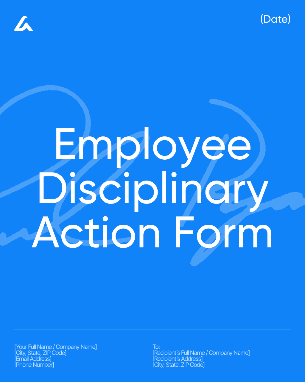 Employee Disciplinary Action Form