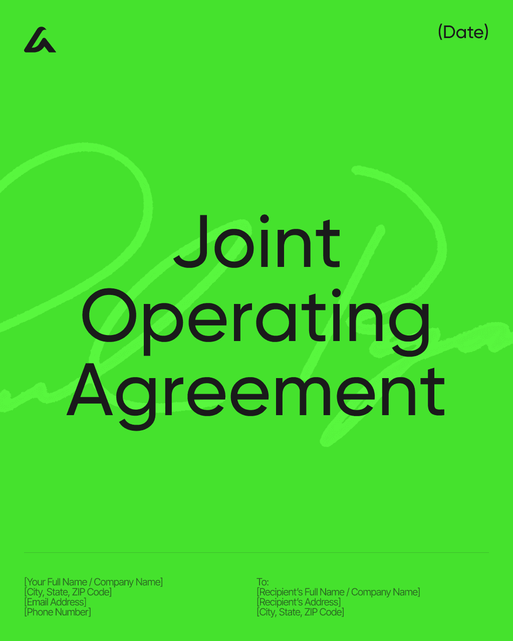 Joint Operating Agreement