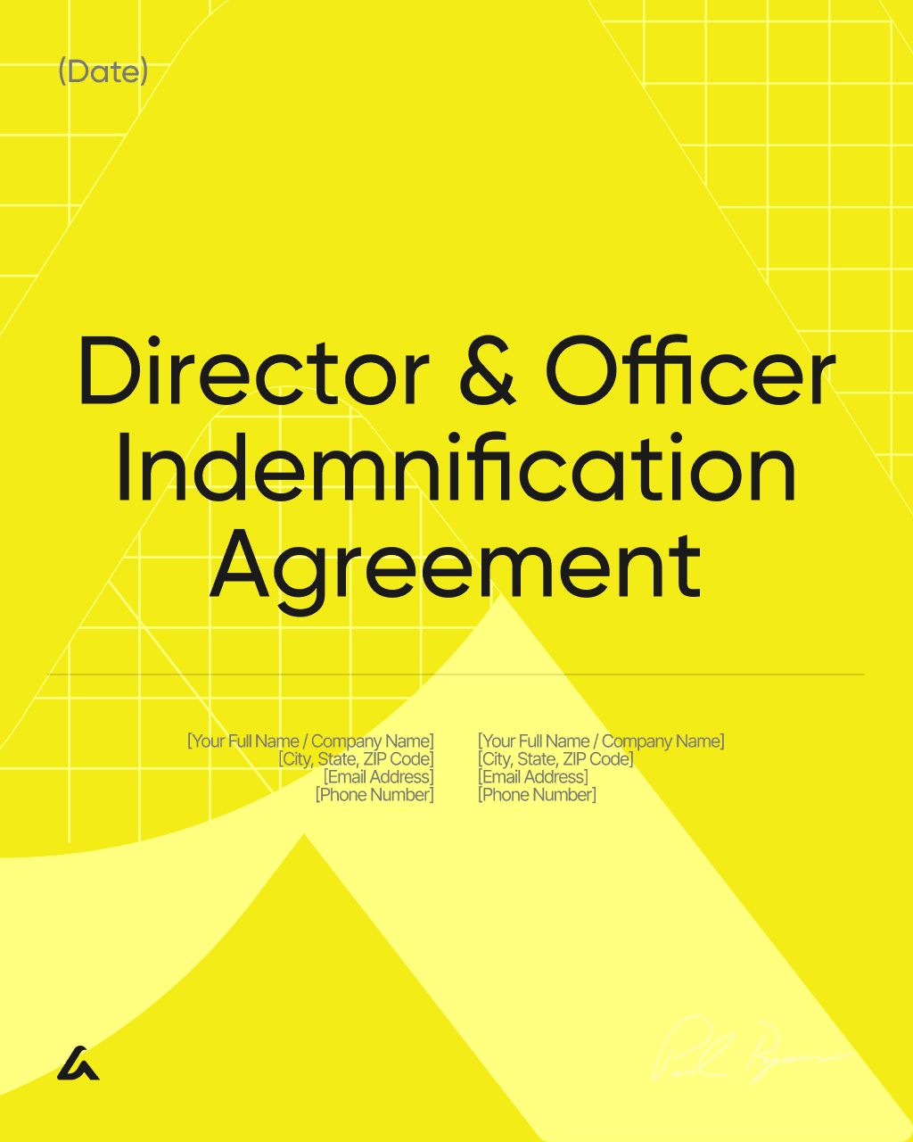 Director & Officer Indemnification Agreement