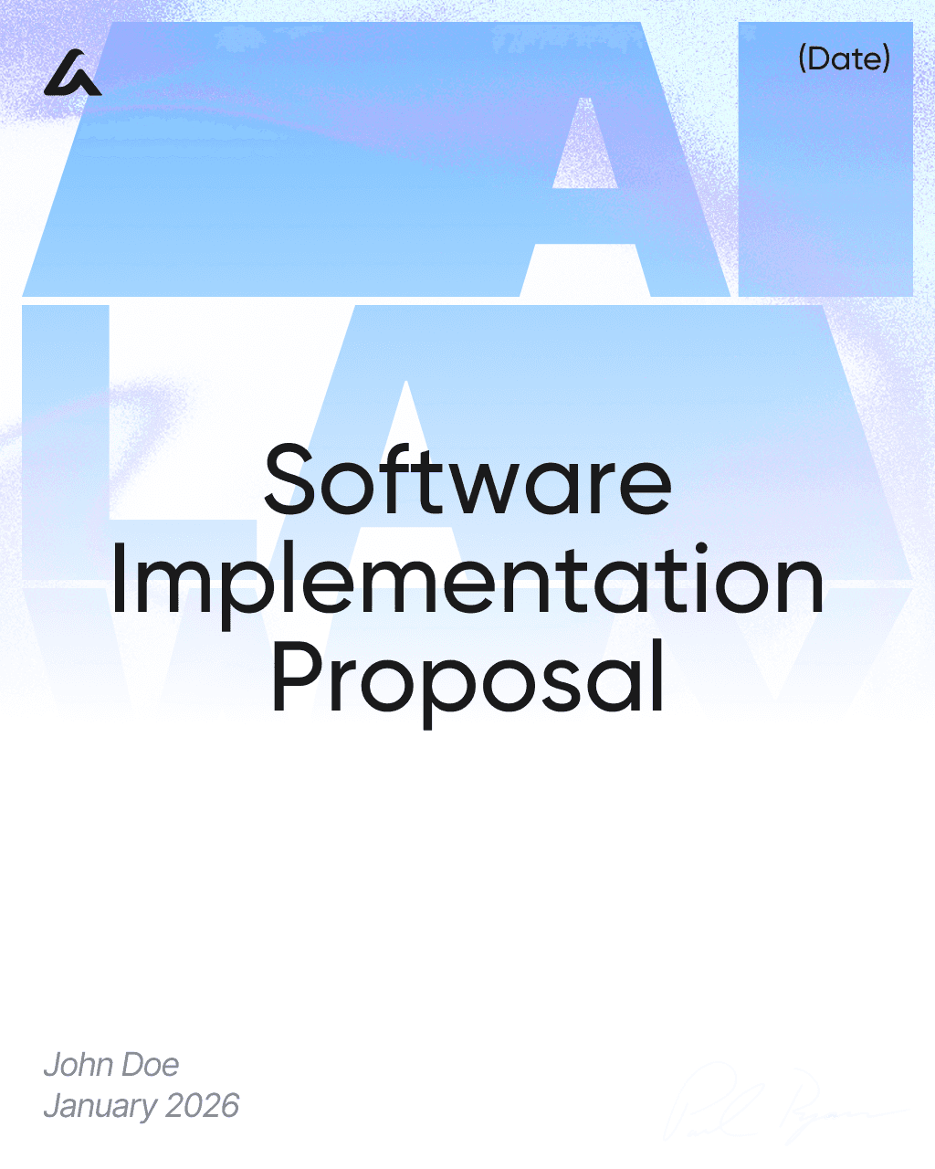 Software Implementation Proposal