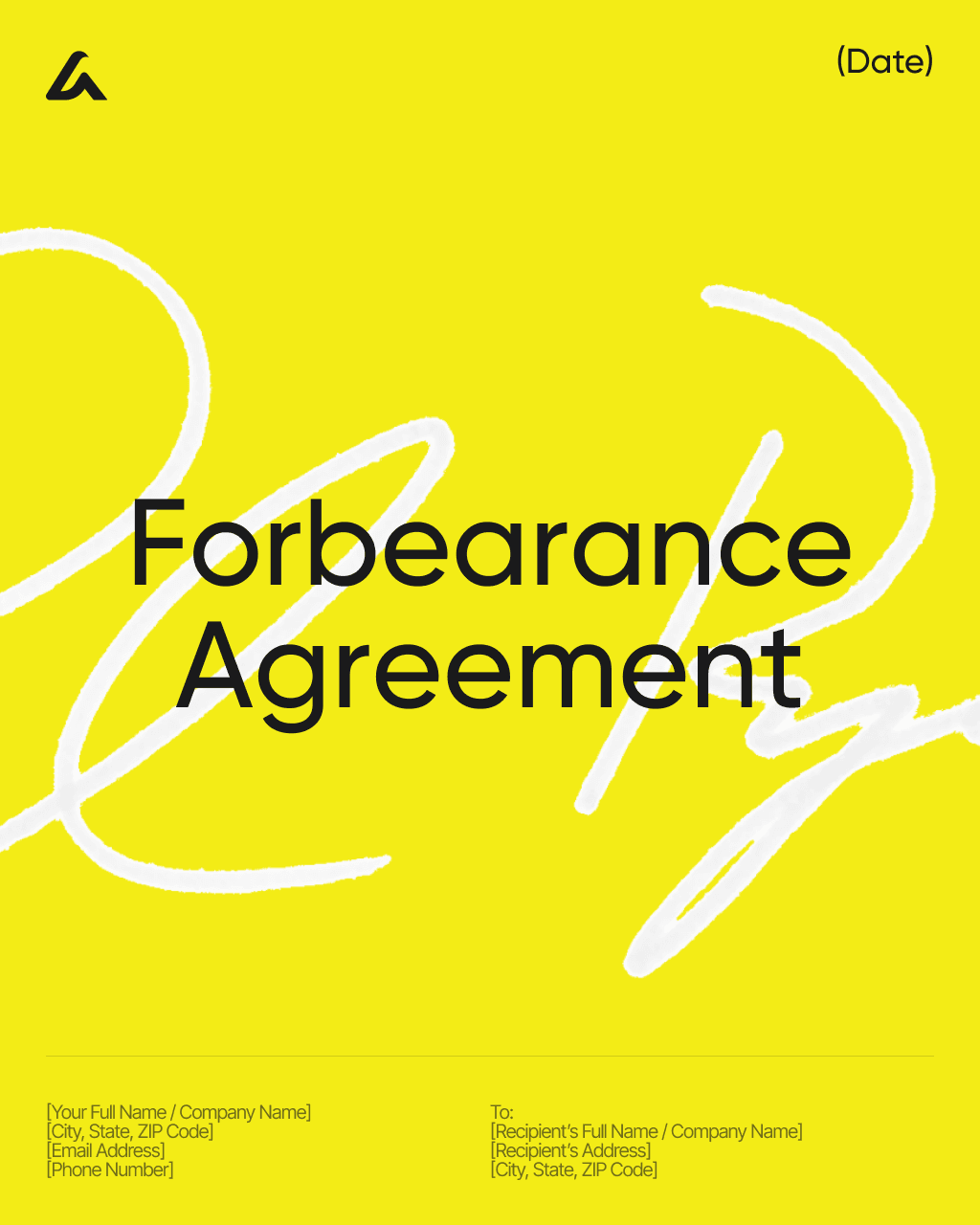 Forbearance Agreement