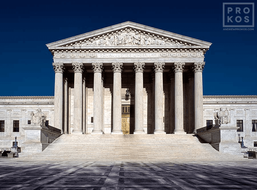 U.S. Supreme Court building in Washington, D.C., linked to the 2026 tariff ruling