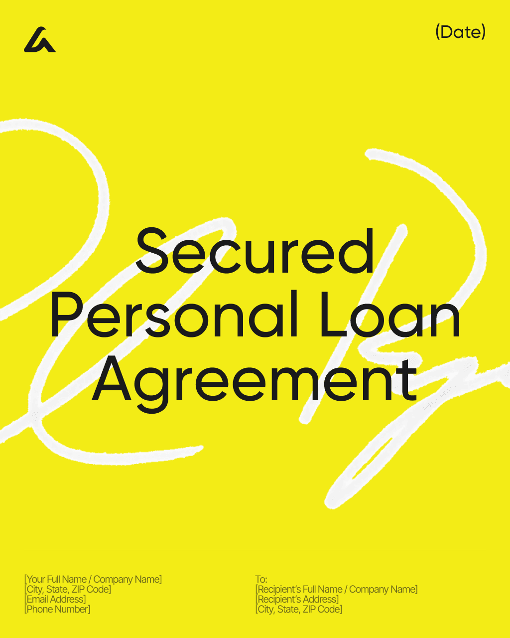 Secured Personal Loan Agreement