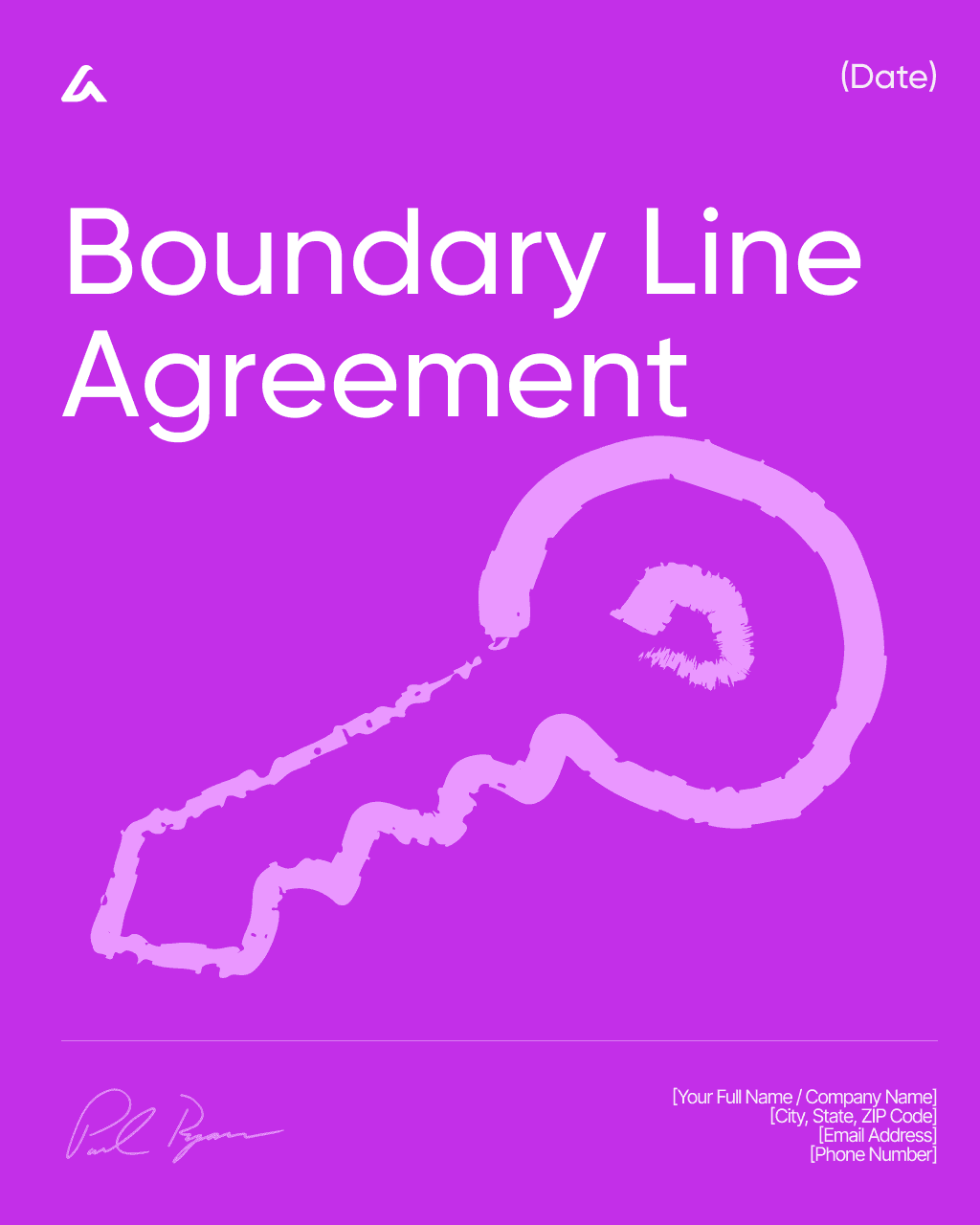 Boundary Line Agreement