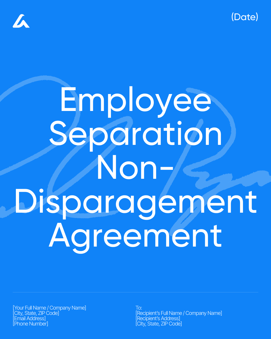 Employee Separation & Non-Disparagement Agreement