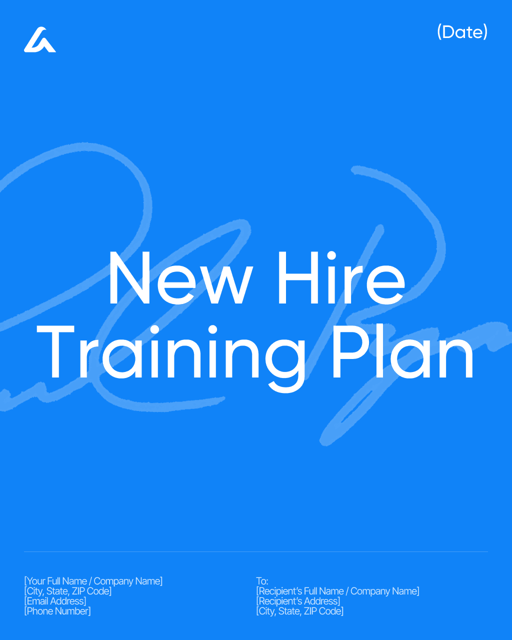 New Hire Training Plan