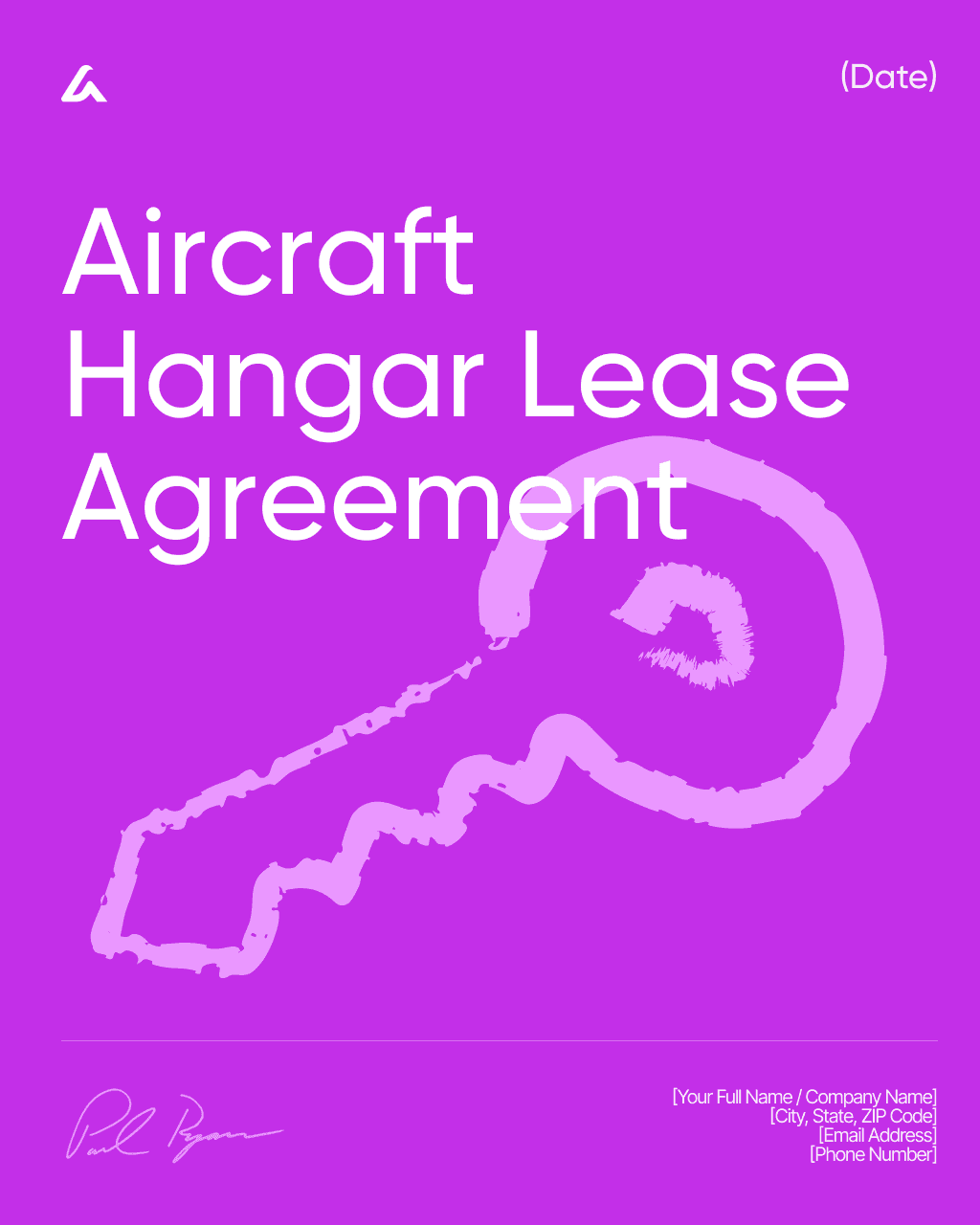 Aircraft Hangar Lease Agreement