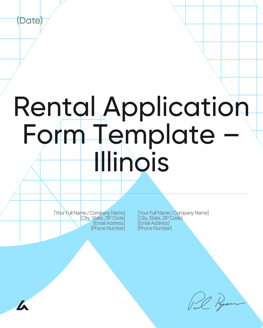 Rental Application Form Template – Illinois