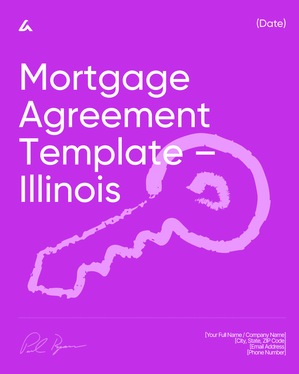 Mortgage Agreement Template – Illinois