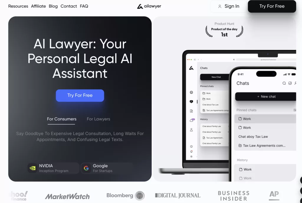 AI Lawyer Interface