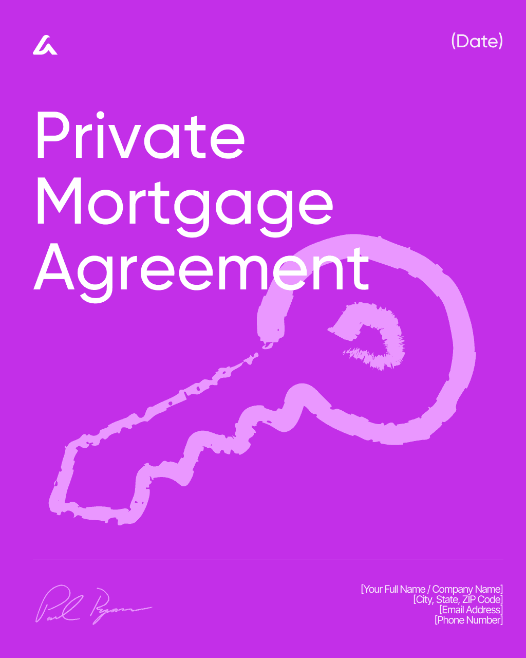 Private Mortgage Agreement