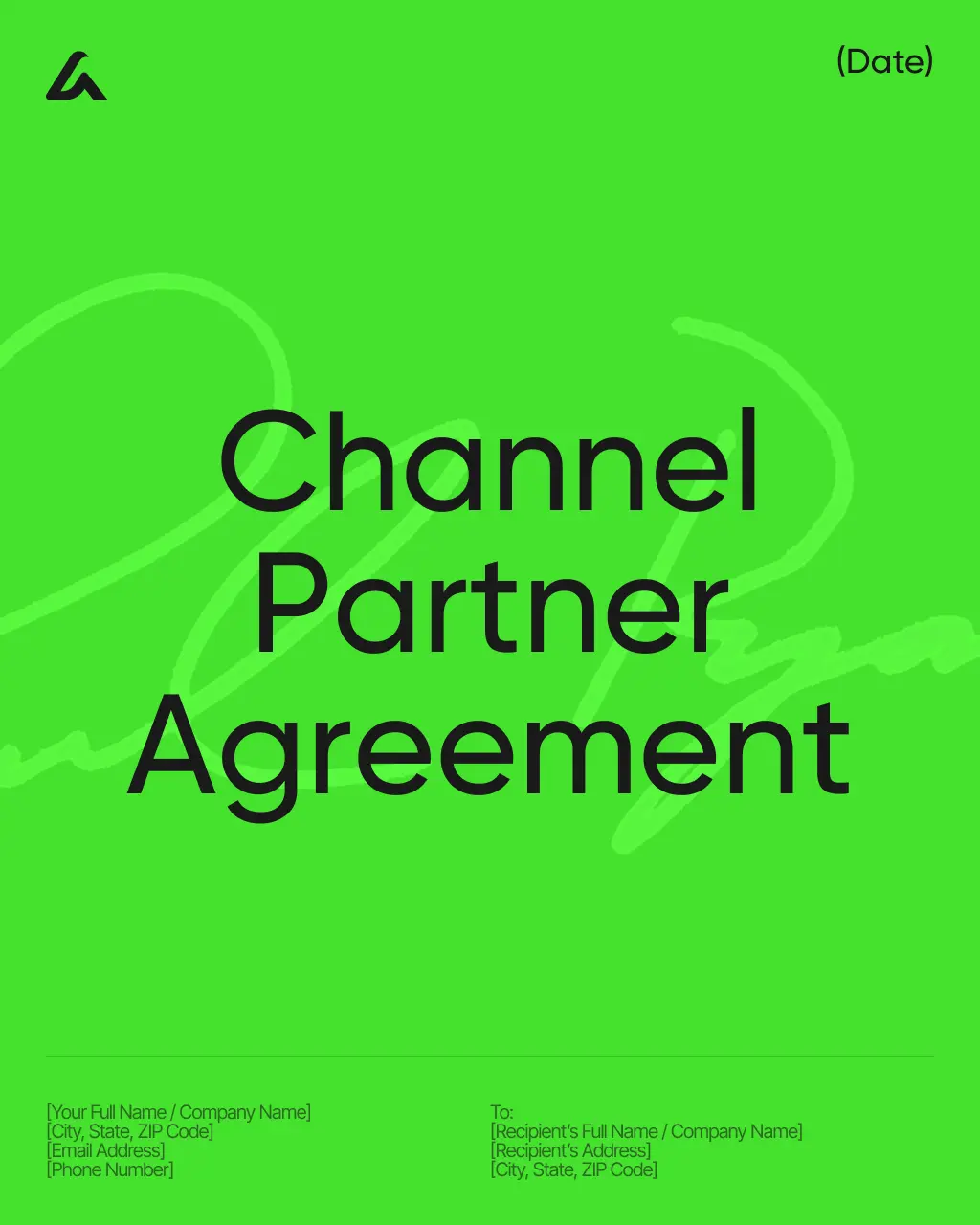 Channel Partner Agreement