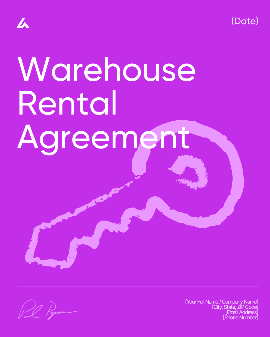 Warehouse Rental Agreement