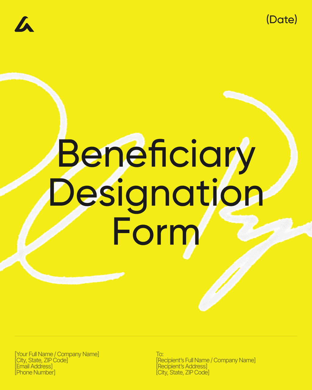 Beneficiary Designation Form
