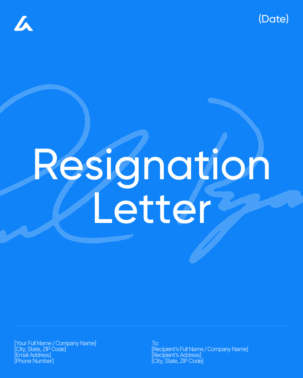 Resignation Letter