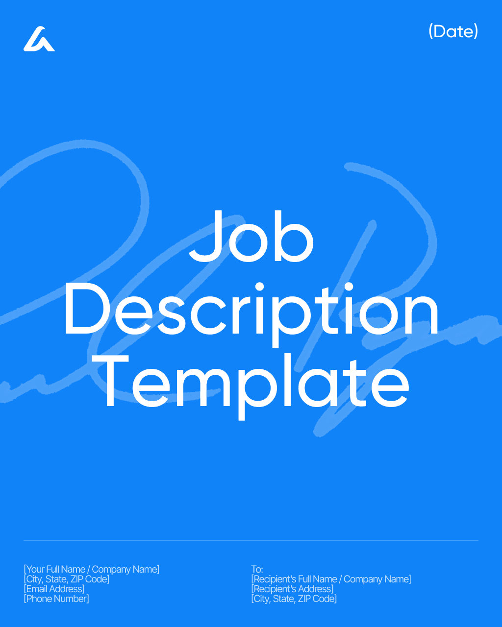 Job Description Template