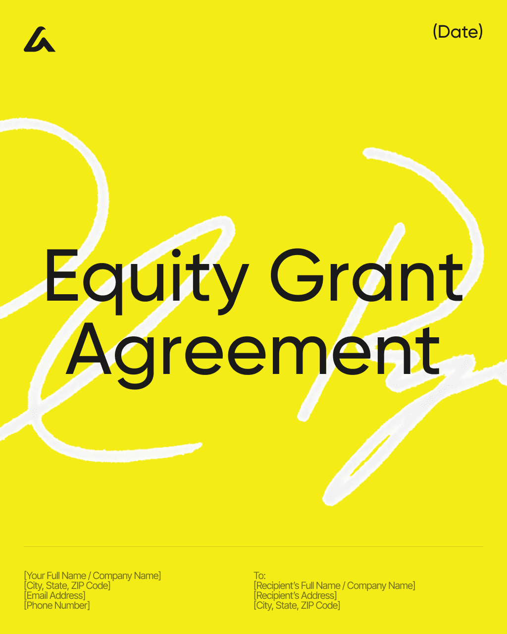 Equity Grant Agreement