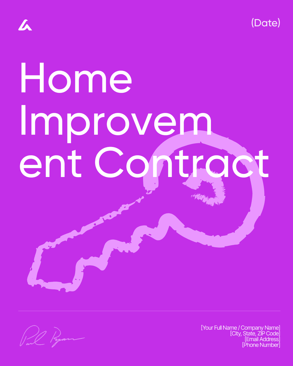 Home Improvement Contract
