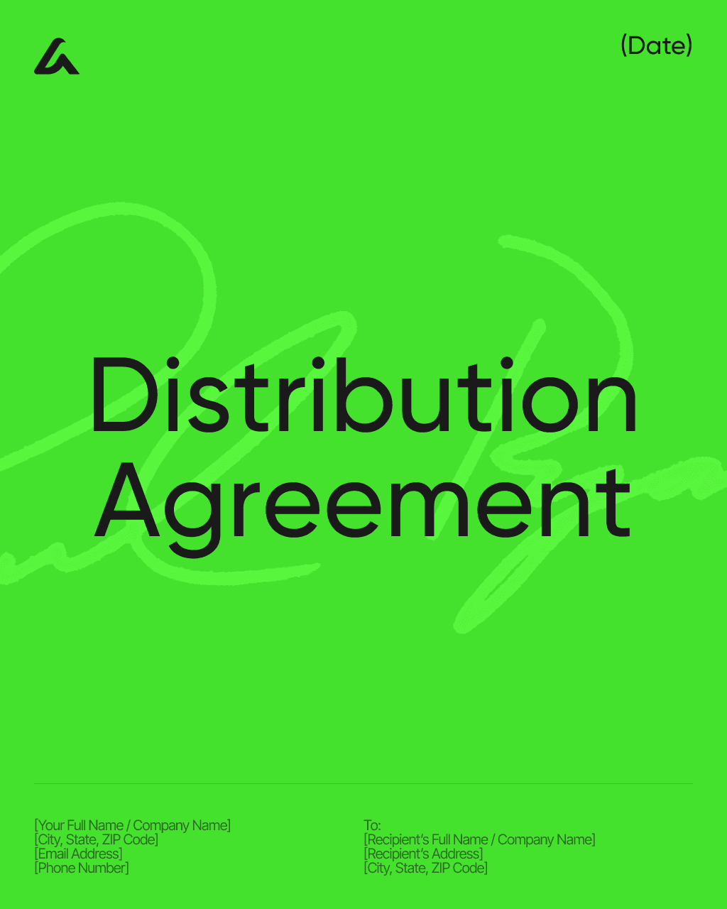Distribution Agreement