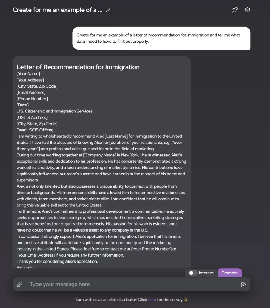 Example Request