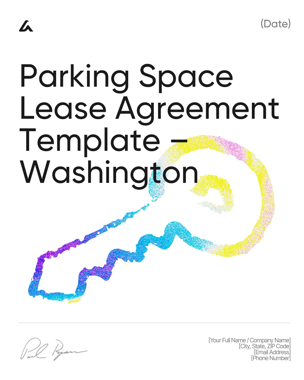 Parking Space Lease Agreement Template – Washington