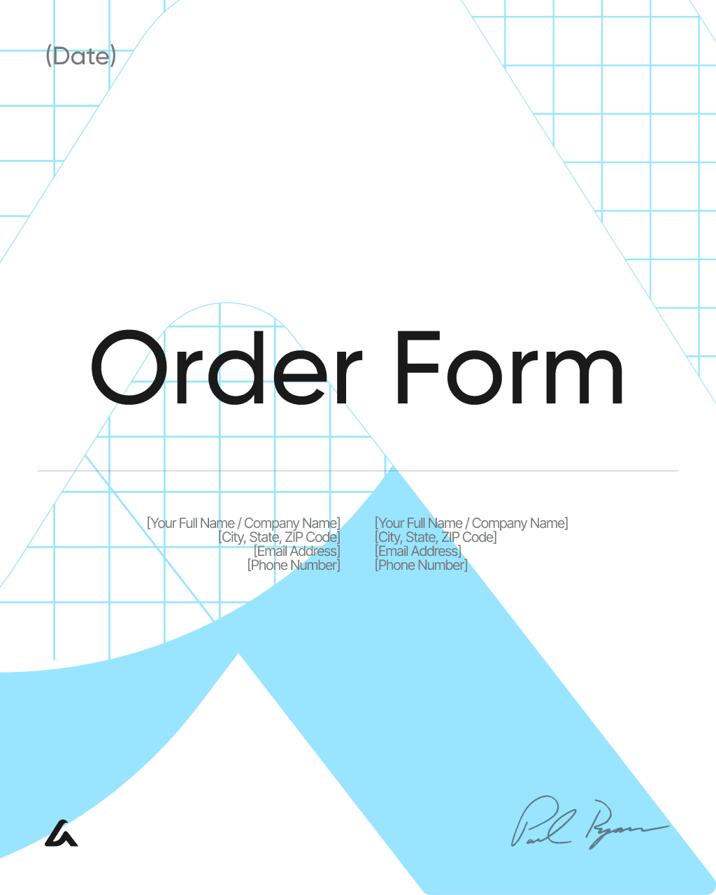 order form