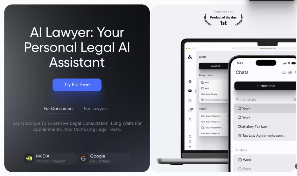 AI Lawyer Interface